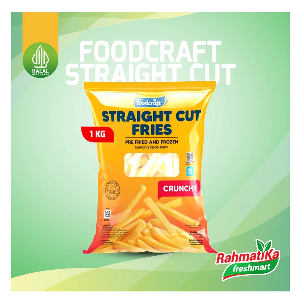 Foodcraft Straight Cut Fries Crunchy Series 1 kg 2