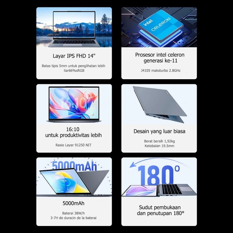 VASP Laptop 14" 4