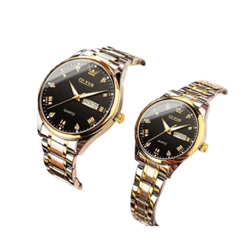 OLEVS Jam Tangan Couple 5563