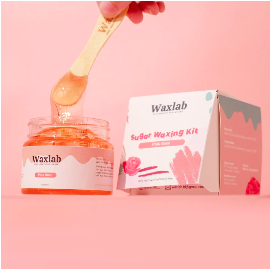Waxlab Sugar Waxing Kit Strawberry 5