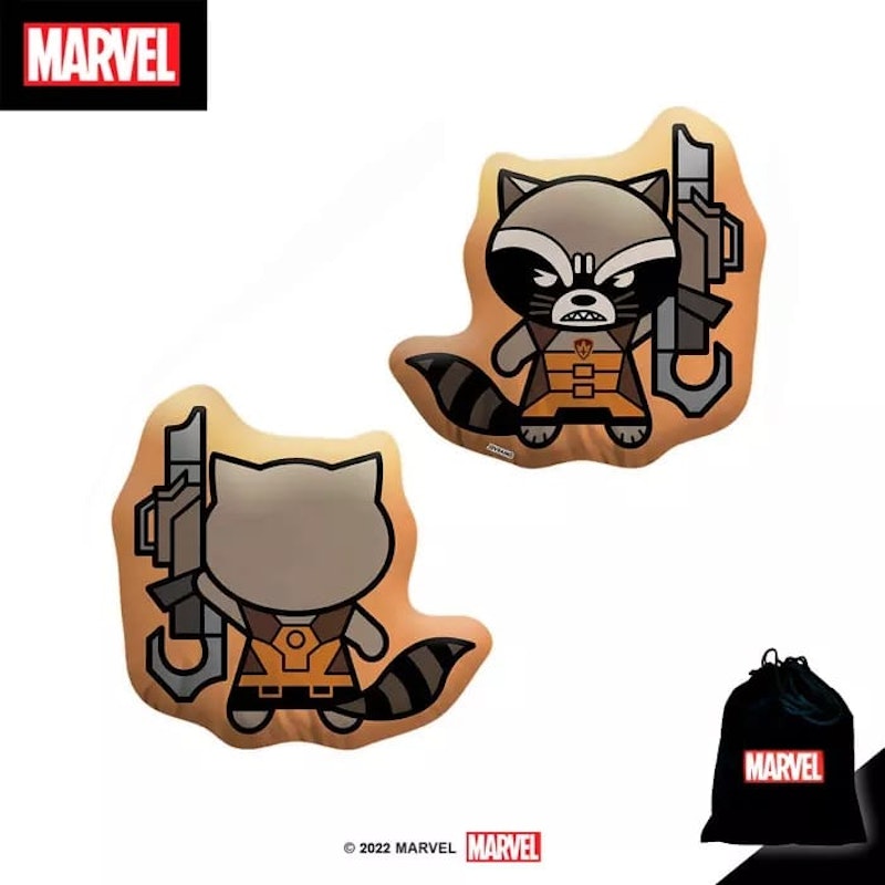 Rocket Racoon Character Pillow Doll Mini Kawaii 3