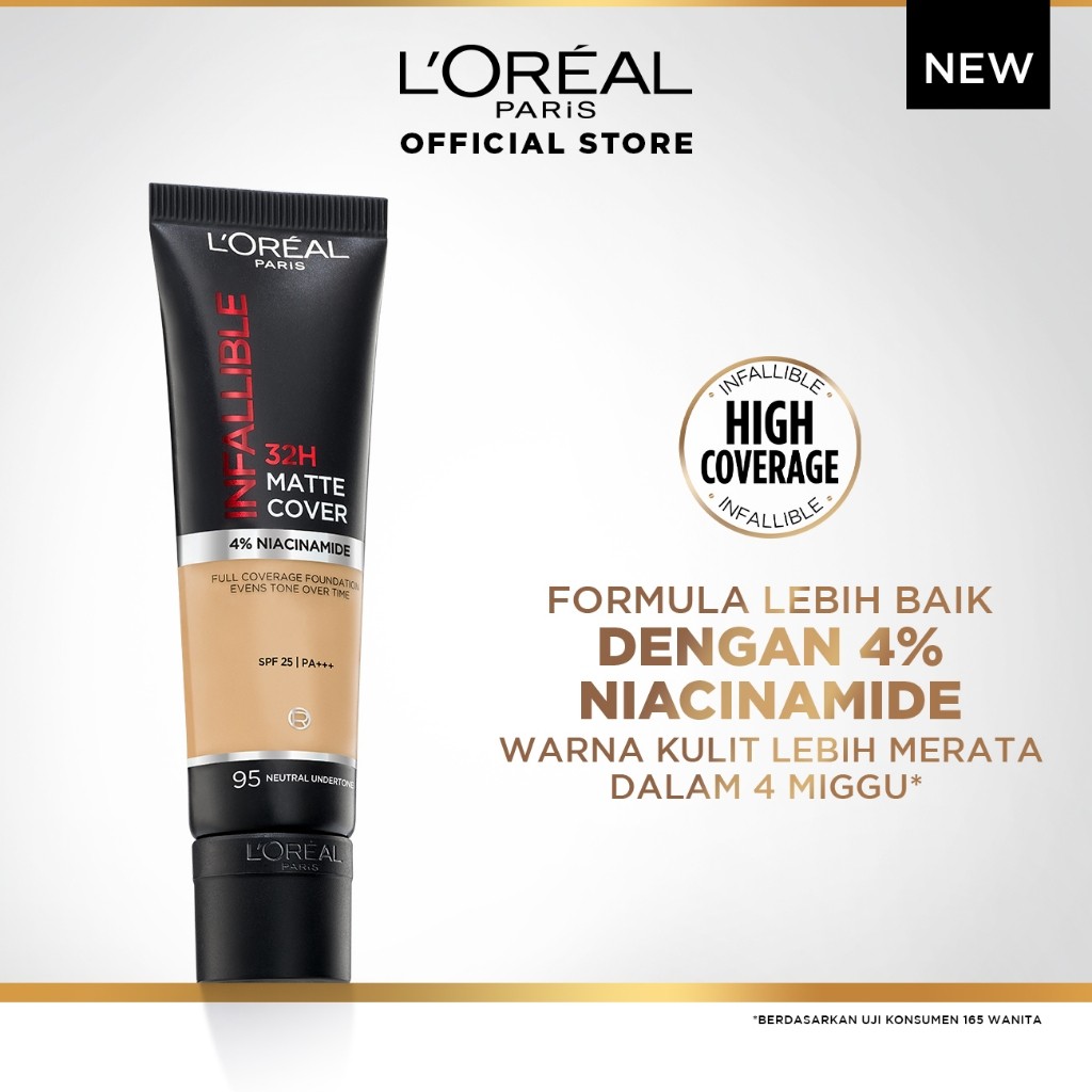 L'Oréal L’Oréal Paris Infallible 32H Matte Cover Foundation 147 Cool