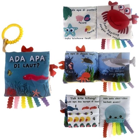 Sensory Soft Busy Book 3D Series  1