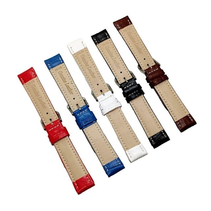 Leather Strap Croco