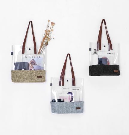 Pamole  Totebag Wanita Transparan