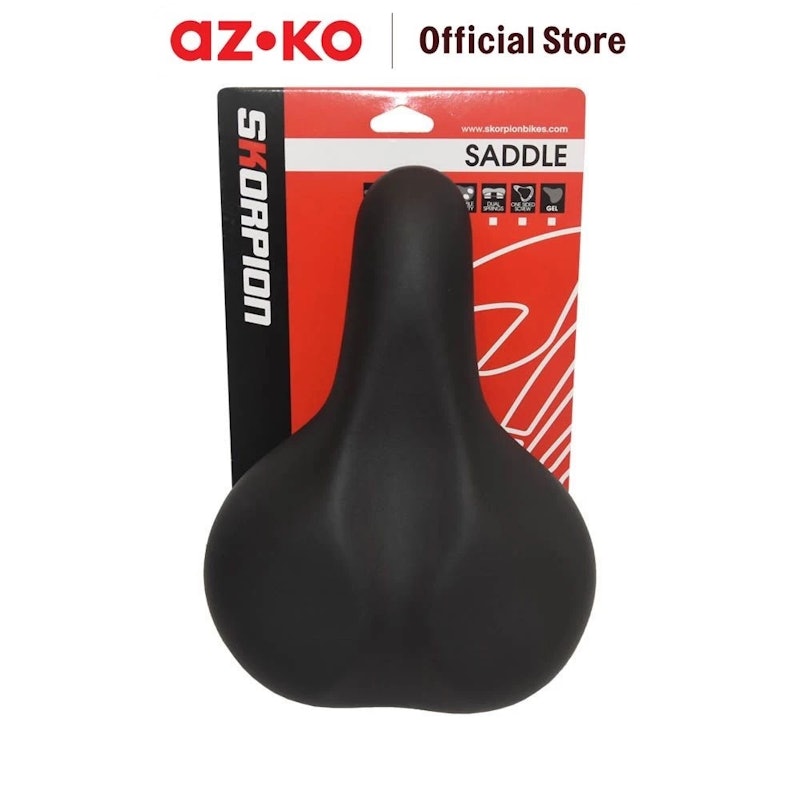 AZKO Skorpion Sadel Sepeda Comfort 5