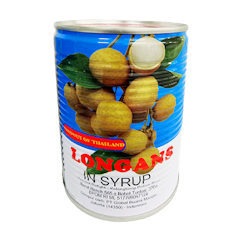 Canned Longans in Syrup