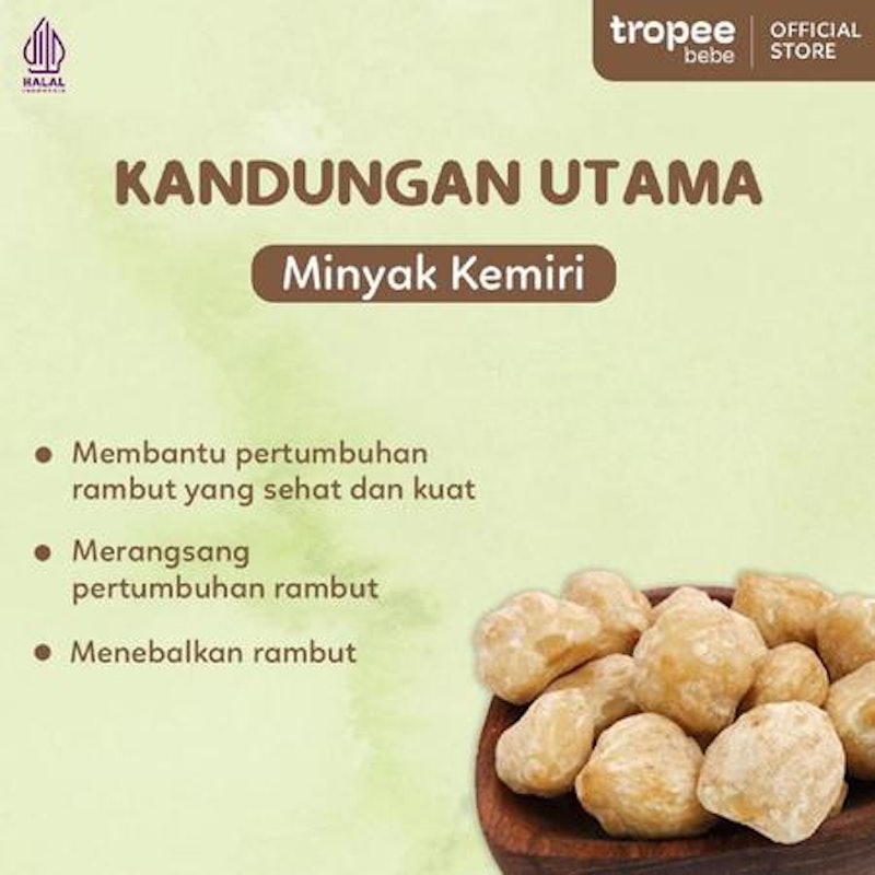 Tropee Bebe Candlenut Shampoo 5