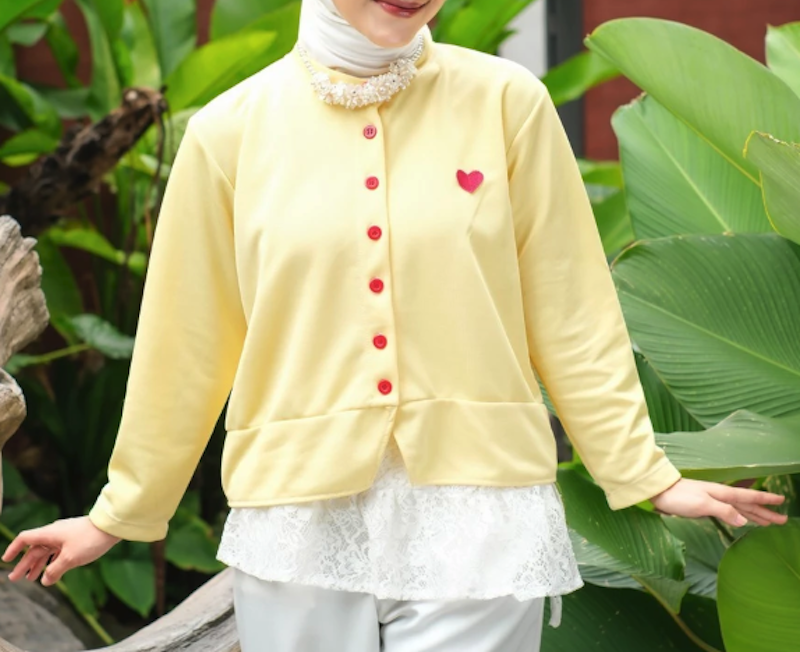 Mybamus Heart Knit Cardigan 4