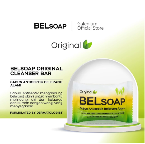 Galenium Pharmasia Laboratories Belsoap Sabun Antiseptik Belerang Alami