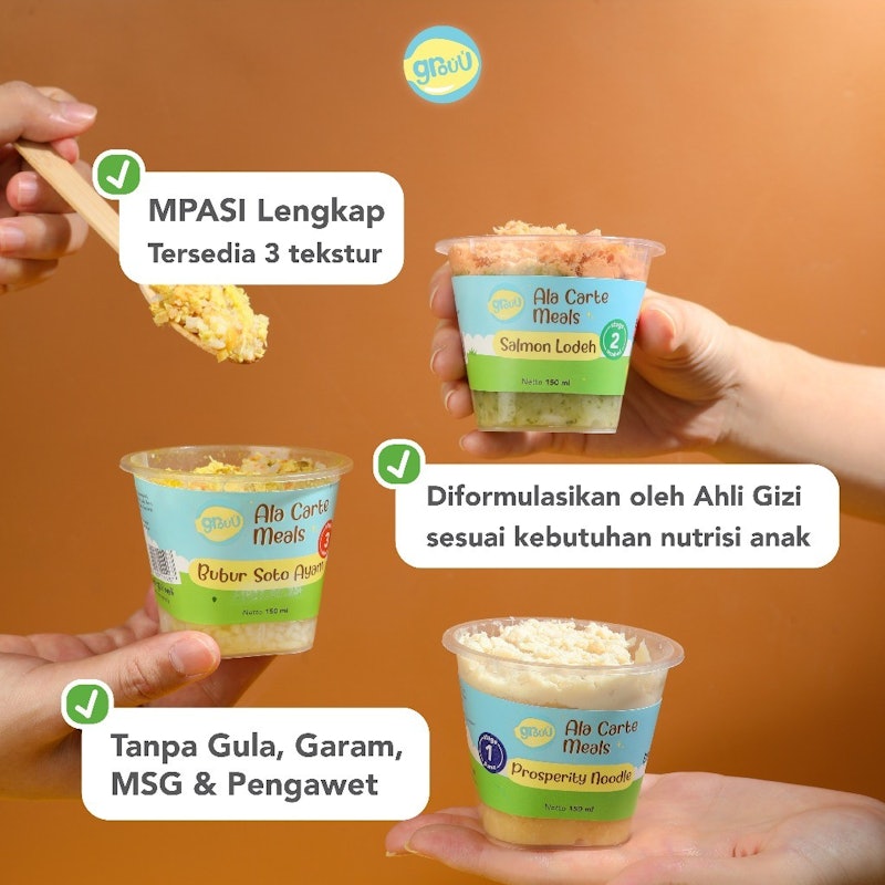 Grouu Ala Carte Meals Bubur Soto Ayam Stage 2 2