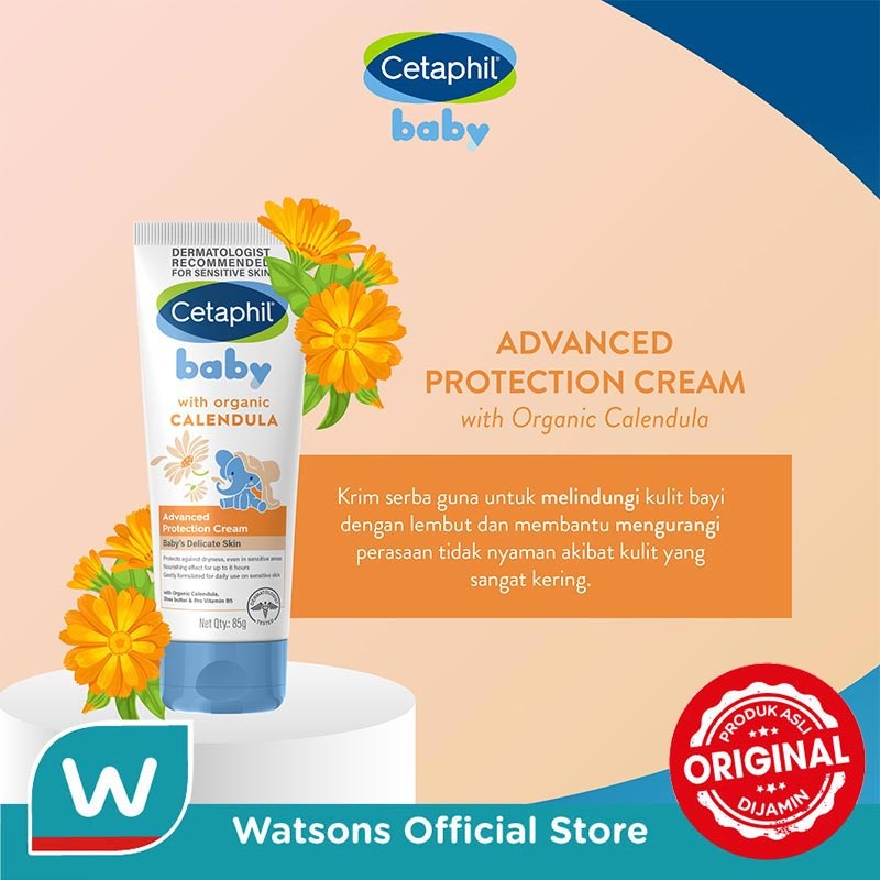 Galderma Indonesia Healthcare Cetaphil Baby Advanced Protection Cream with Organic Calendula