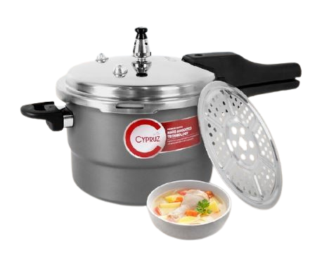 Cypruz Panci Jumbo Pressure Cooker Multifungsi 12L