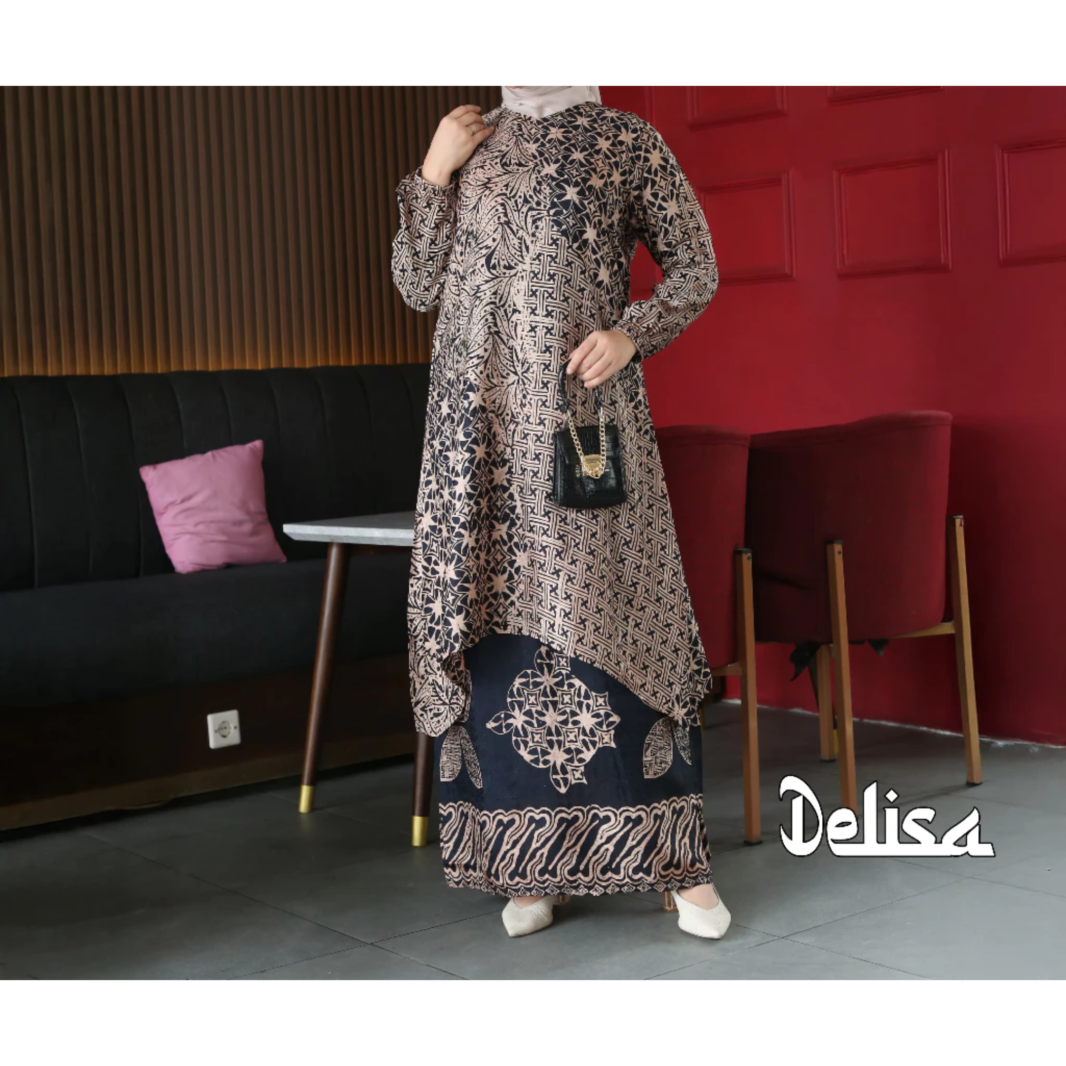  AMANILLA Larasati Set Tunic Batik