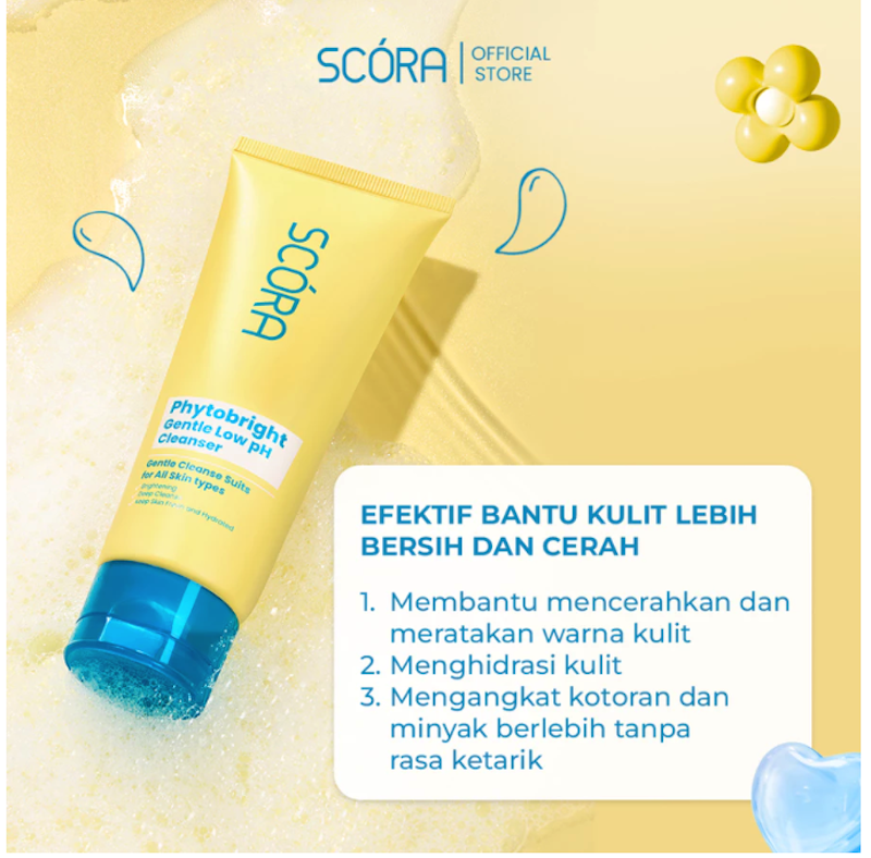 SCÓRA Phytobright Gentle Low pH Cleanser 3