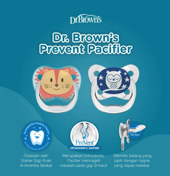 Dr.Brown's Dr.Brown's Prevent Printed Shield Pacifier - Stage 2