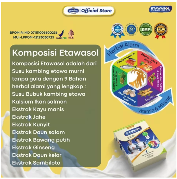 Prima Dairy Mubarok Etawasol 