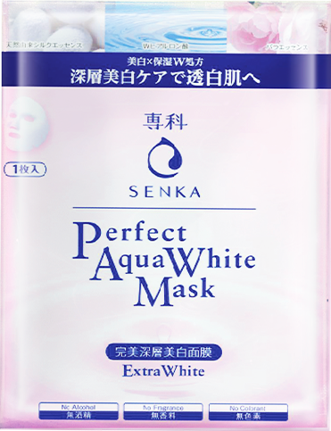 SENKA Perfect Aqua White Mask - Extra White