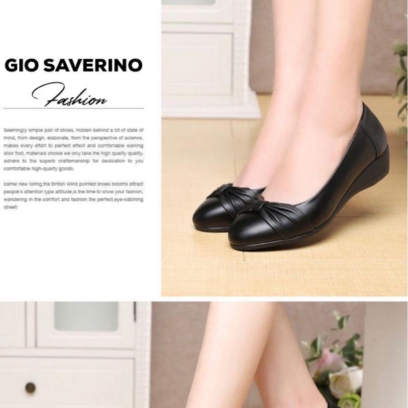 Gio Saverino Sepatu Wedges Wanita Madison 2