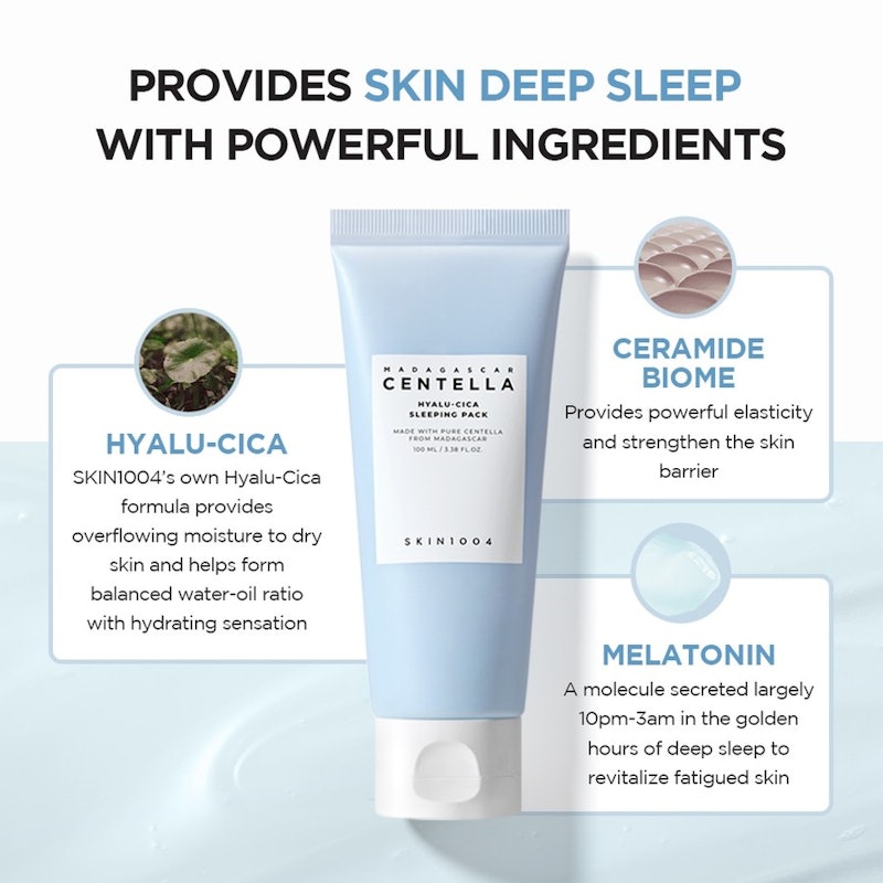 Madagascar Centella Hyalu-Cica Sleeping Pack 5
