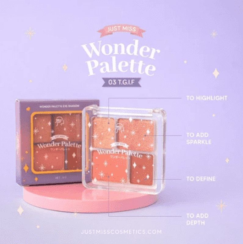 Wonder Palette Eye Shadow - 03 T.G.I.F 2