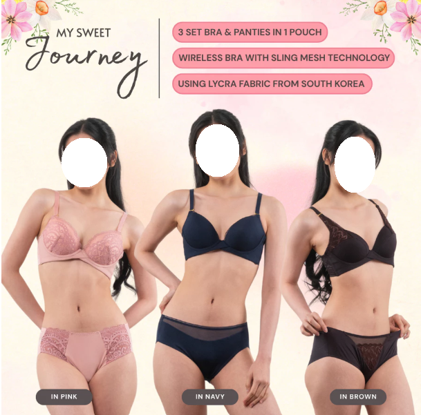 MiLaRi MiLaRi Lycra Series My Sweet Journey Bundle 3 Set