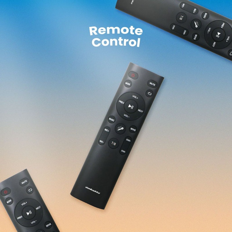 Simbadda Soundbar Speaker Wireless+Wired HDMI 5