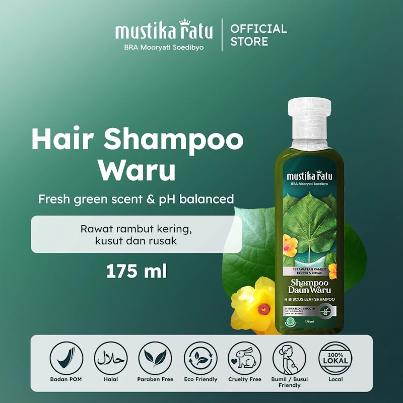 Mustika Ratu Shampoo Daun Waru
