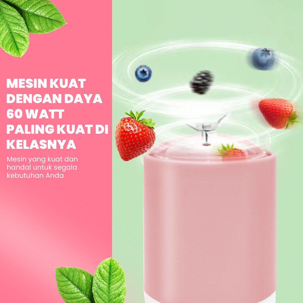 Century Technology Indonesia Dorahomi Blender Portable 350 ml BL-350