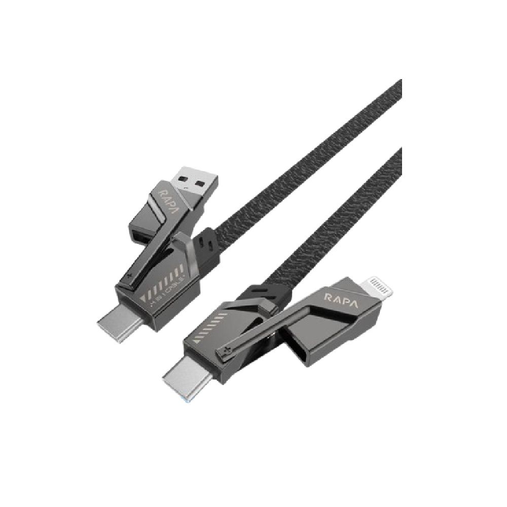 RAPA Tech LINE MAX PRO 4in1 Apple MFI Certified Cable ｜ DC5054