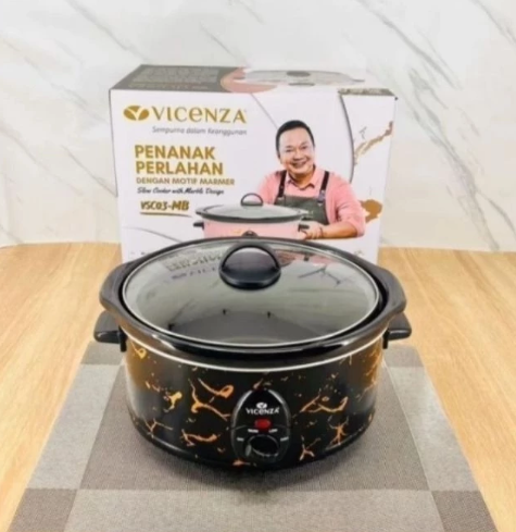 Rindang Sakti Persada Vicenza Slow Cooker Marmer VSC03MB