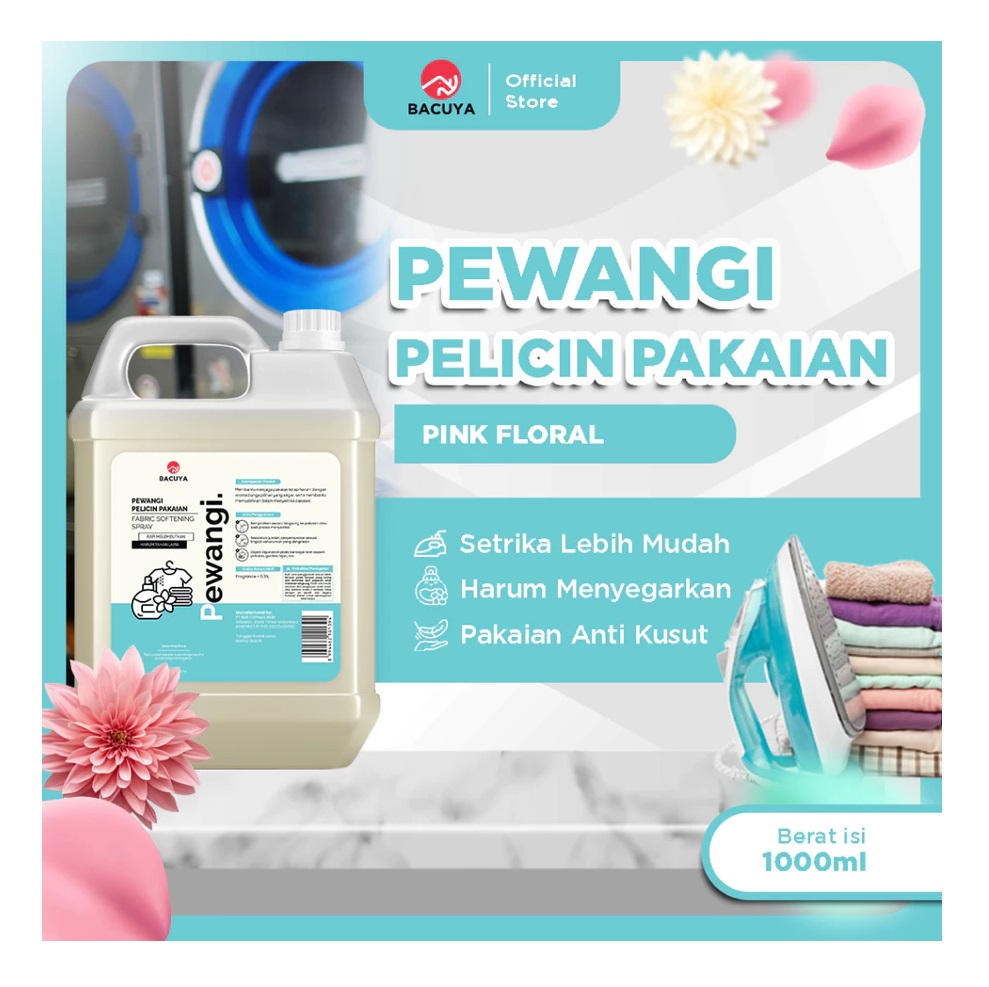  BACUYA Pewangi dan Pelicin Pakaian 