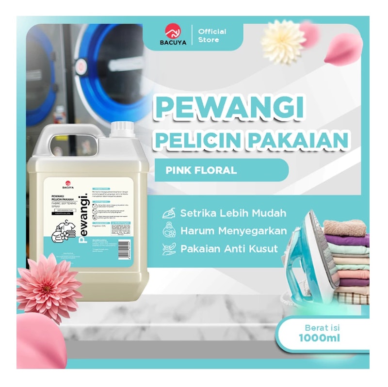 BACUYA Pewangi dan Pelicin Pakaian 4