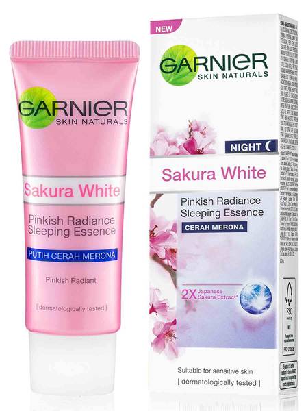 Garnier Sakura Glow Night Cream