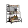 null Homsaura Rak Bumbu Dapur Stainless Steel 3 Susun Set 1
