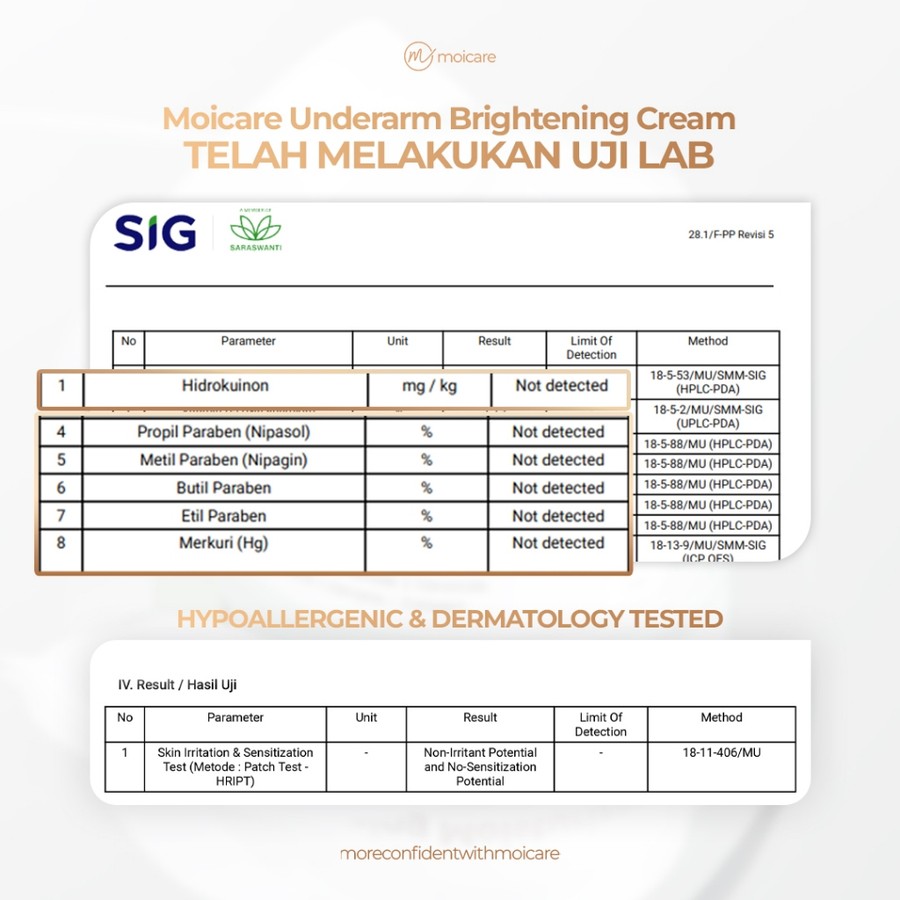  Moicare Underarm Brightening Cream