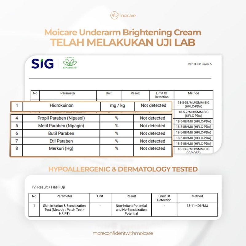 Moicare Underarm Brightening Cream 5