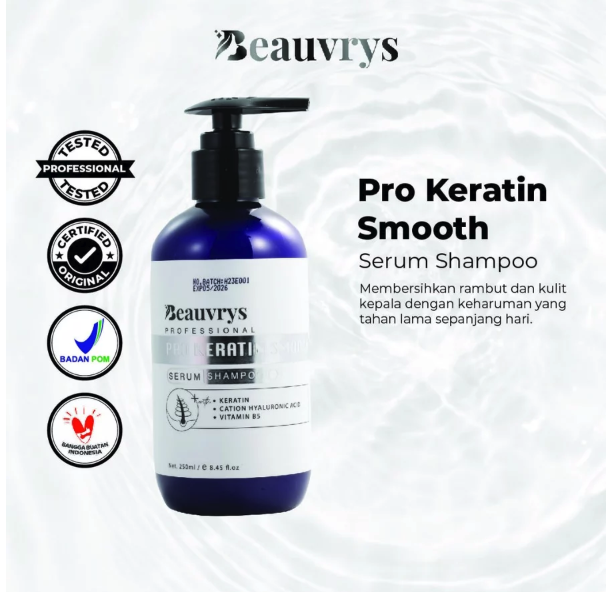  Beauvrys Professional Pro Keratin Serum Shampoo