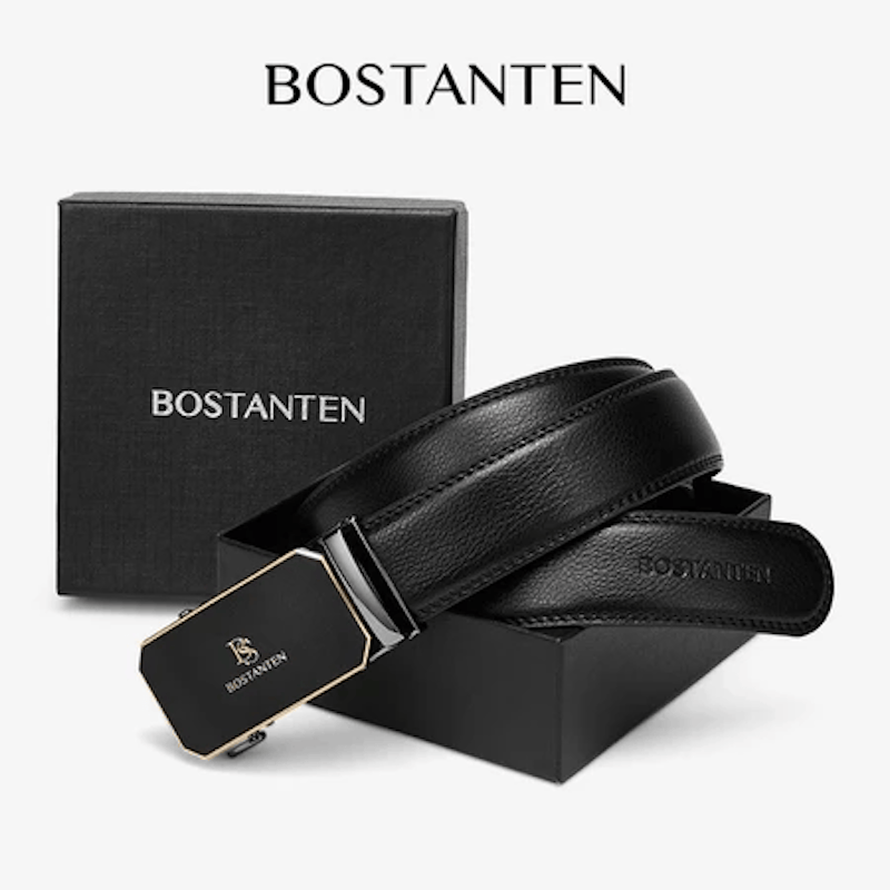 BOSTANTEN Ikat Pinggang Black Gold 5