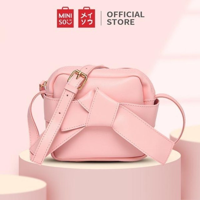 Miniso  Tas Selempang Wanita Bow 
