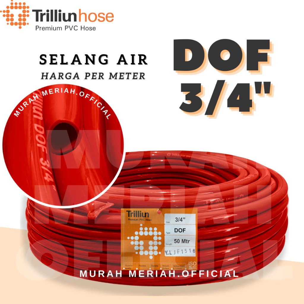 Matahari Putra Makmur Trilliun Selang Air Dof 3/4 Inci
