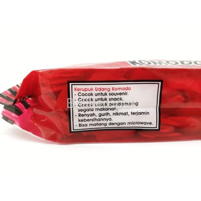Komodo Merah Kerupuk Udang Mini 400 g 5