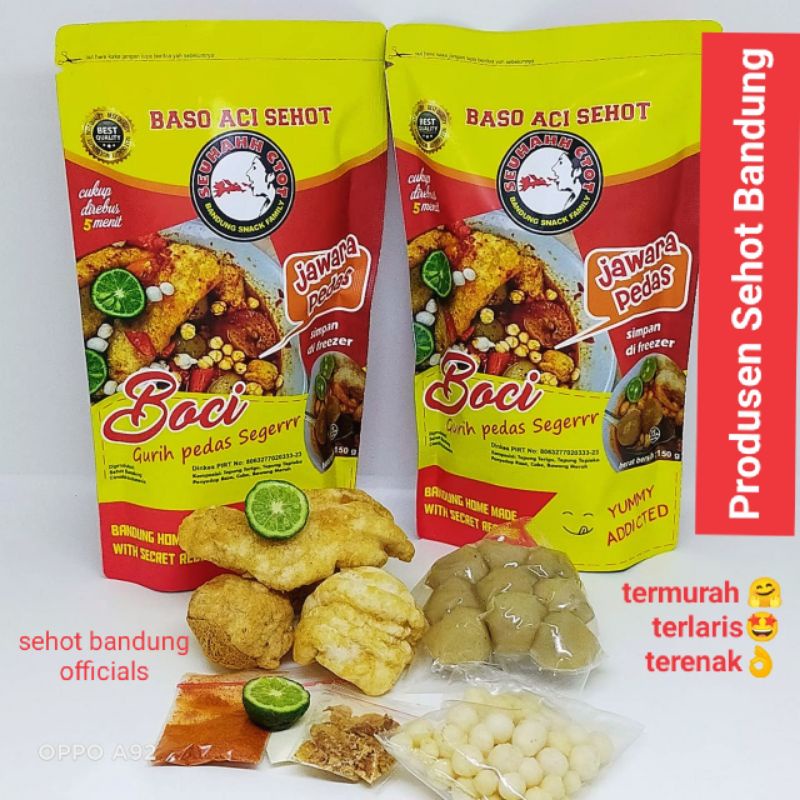 Sehot Berkah Abadi Boci Sehot Baso Aci Jawara Pedas