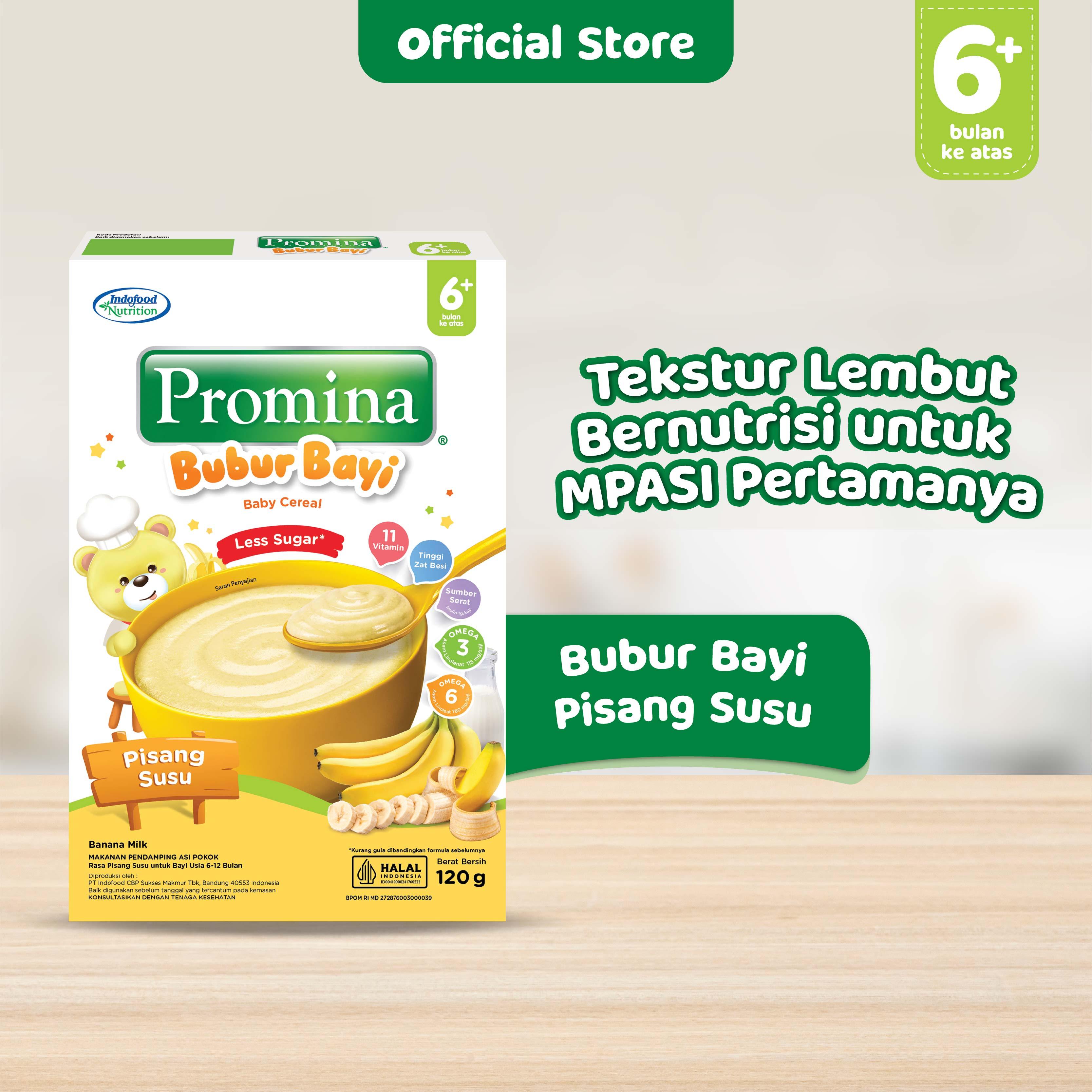 Promina Bubur Bayi Pisang Susu 4