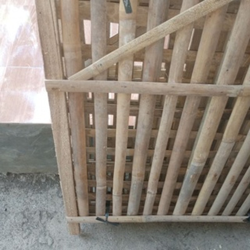 Kandang Ayam Bambu Kotak 3