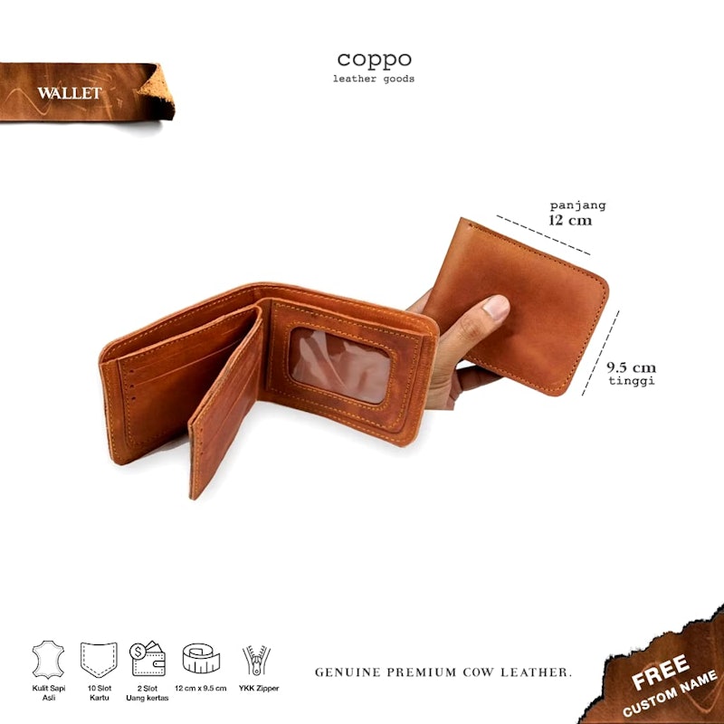 Coppo Dompet Pria Kulit Asli 5