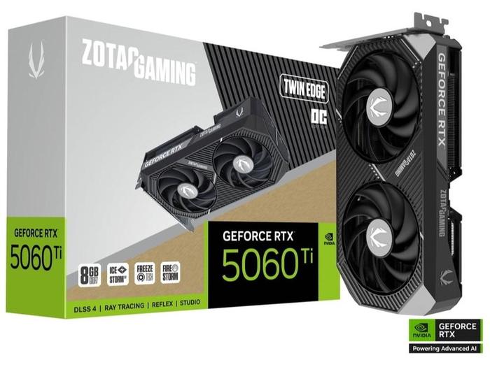 PC Partner ZOTAC GAMING GeForce RTX 5060 Ti 8GB Twin Edge OC