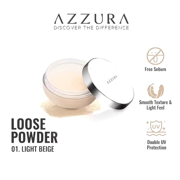 Lion Wings AZZURA Loose Powder Fresh Look