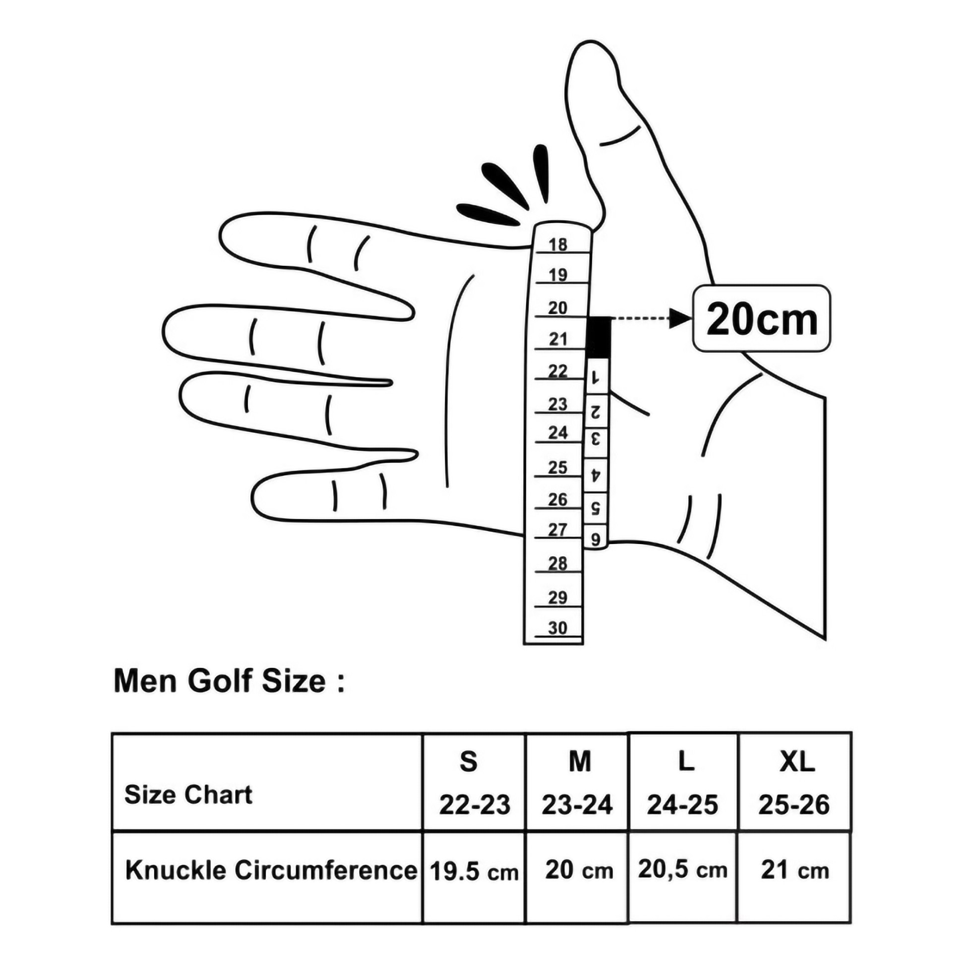 Holi Karya Sakti ZUNA Gloves Golf Premium Men Birdie