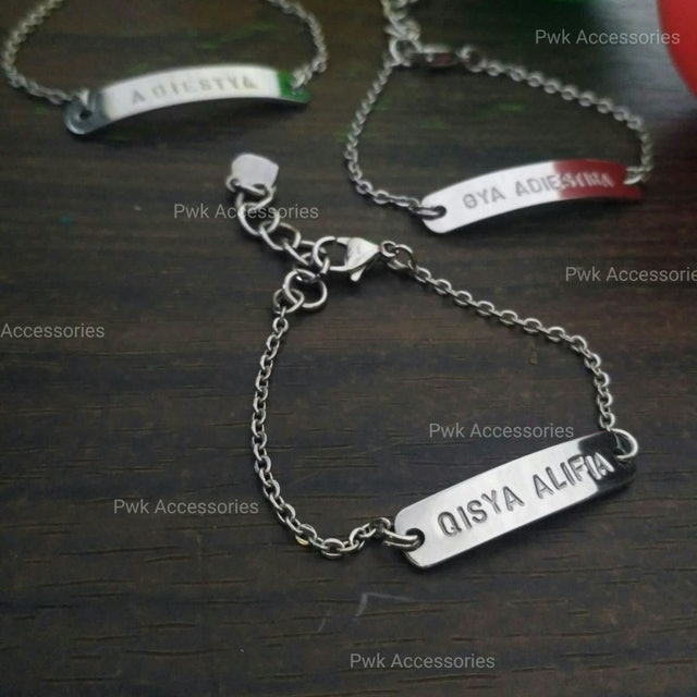  Gelang Nama Monel GPR-R1